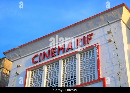 Cinema Rif, Grand Socco, Tangier, Morocco, North Africa Stock Photo