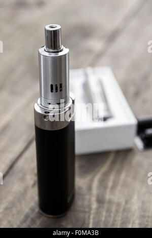 Advanced personal vaporizer or e-cigarette, close up Stock Photo