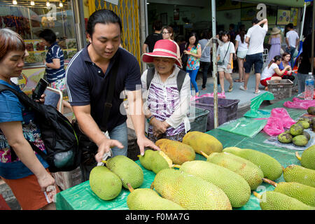 Gaya Street Sunday Market, Kota Kinabalu Sabah Malaysia Stock Photo