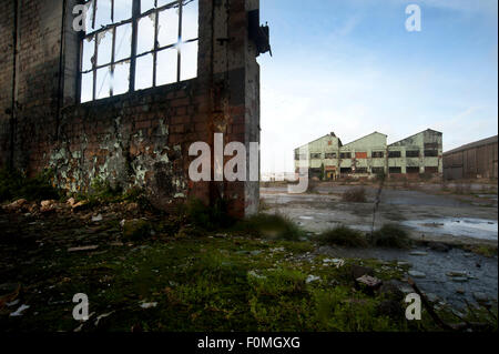 The old mines depot at Milford Haven, Pembrokeshire, Wales, UK Stock Photo