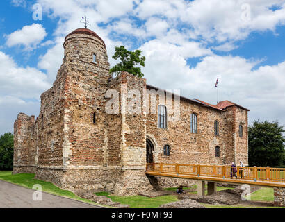 The front of Colchester Castle, Colchester, Essex, England, UK Stock Photo