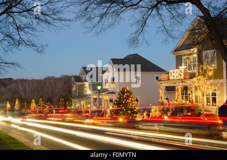 McAdenville, North Carolina, USA December 1, 2014 The quiet little