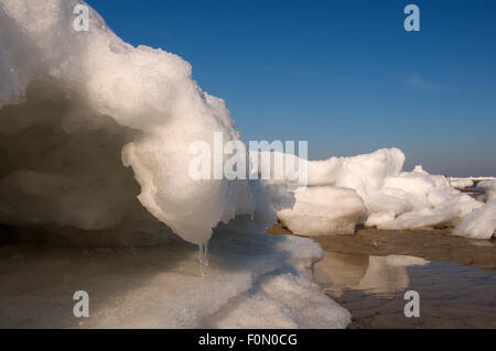 Feb. 2, 2010 - Odessa, Ukraine - Lanzheron's beach,  Odessa, Ukraine, Eastern Europe (Credit Image: © Andrey Nekrasov/ZUMA Wire/ZUMAPRESS.com) Stock Photo