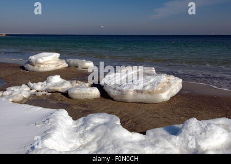 Feb. 2, 2010 - Odessa, Ukraine - Lanzheron's beach,  Odessa, Ukraine, Eastern Europe (Credit Image: © Andrey Nekrasov/ZUMA Wire/ZUMAPRESS.com) Stock Photo