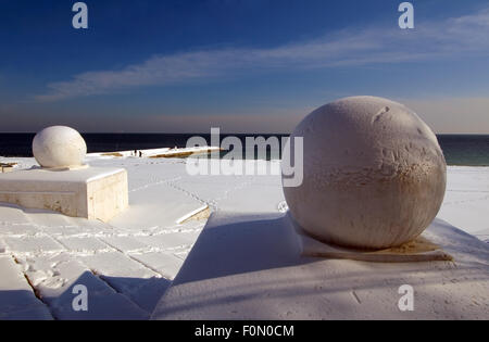 Feb. 2, 2010 - Odessa, Ukraine - Lanzheron's beach,  Odessa, Ukraine, Eastern Europe (Credit Image: © Andrey Nekrasov/ZUMA Wire/ZUMAPRESS.com) Stock Photo