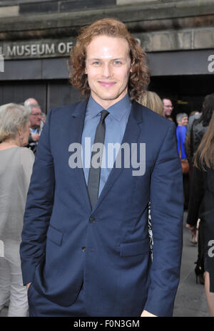 After Party at the Edinburgh International Film Festival Opening Night Gala in the National Museum of Scotland  Featuring: Sam Heughan Where: Edinburgh, United Kingdom When: 17 Jun 2015 Stock Photo