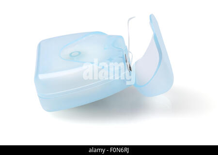 Dental floss container on white background. 26569791 Stock Photo at Vecteezy