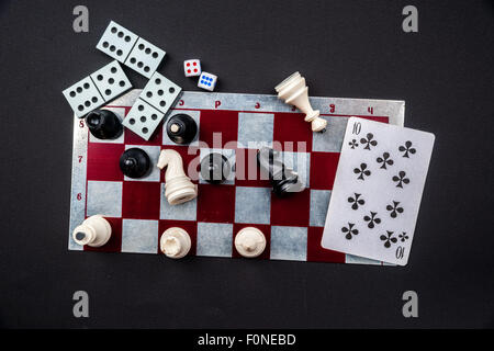 Various board games Stock Photo