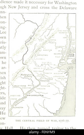 A History of the United States for schools ... With topical analysis, suggestive questions ... by F. A. Hill. [With maps.] Image taken from page 259 of 'A History of the Stock Photo