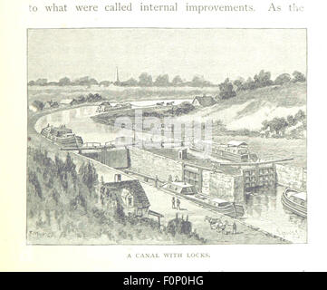 Image taken from page 345 of 'A History of the United States for schools ... With topical analysis, suggestive questions ... by F. A. Hill. [With maps.]' Image taken from page 345 of 'A History of the Stock Photo