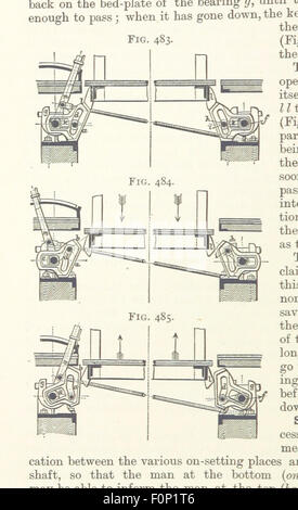 A Text-book of Ore and Stone Mining ... With frontispiece and 716 illustrations Image taken from page 454 of 'A Text-book of Ore Stock Photo