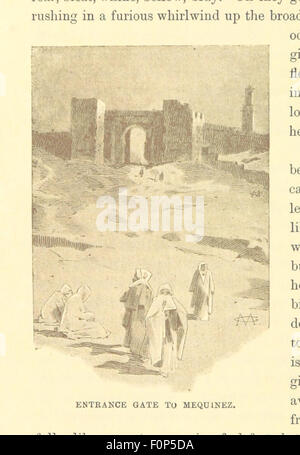 Among the Moors. Sketches of Oriental life. [With illustrations.] F.P Image taken from page 196 of 'Among the Moors Sketches Stock Photo