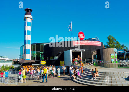 Linnanmäki, amusement park, Alppila, Helsinki, Finland, Europe Stock Photo