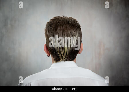 man rear view Stock Photo