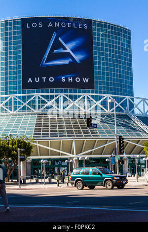 angeles los convention sign center alamy