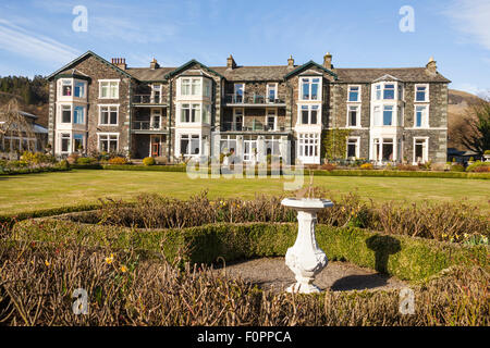 Inn On The Lake Hotel, Glenridding, Lake Ullswater, Lake District, Cumbria, England Stock Photo