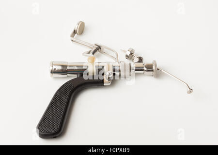 the rare device which is used without needle for carrying out inoculations and injection Stock Photo