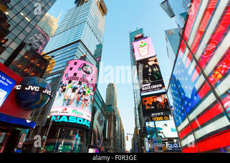 New York city, Times Square by night Stock Photo