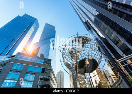 Columbus Circle, Time Warner Center, New York City Stock Photo