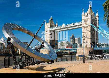 London, Tower Bridge Stock Photo