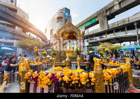 Thailand, Bangkok, erawan temple Stock Photo