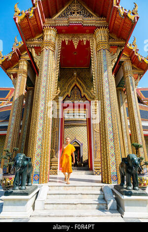 Thailand, Bangkok, Wat Ratchabophit Stock Photo