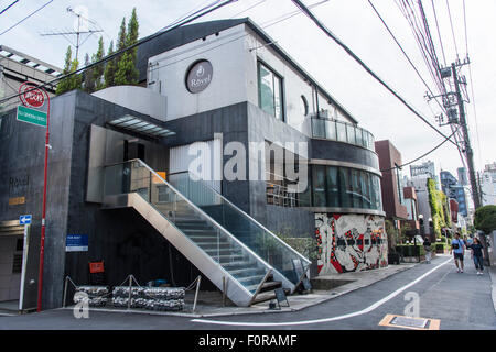 Street scene of Aoyama,Minato-Ku,Tokyo,Japan Stock Photo