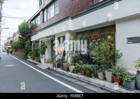 Street scene of Aoyama,Minato-Ku,Tokyo,Japan Stock Photo