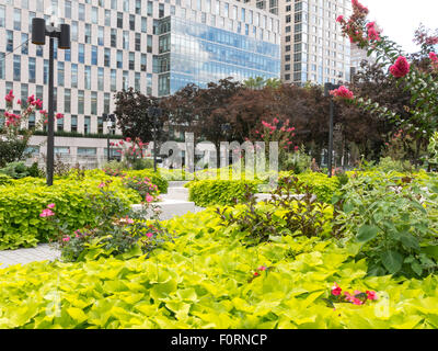 Damrosch Park at Lincoln Center, NYC Stock Photo