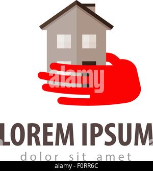 house vector logo design template. construction, building or hotel icon Stock Vector