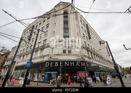 The Debenhams store Manchester England UK Stock Photo