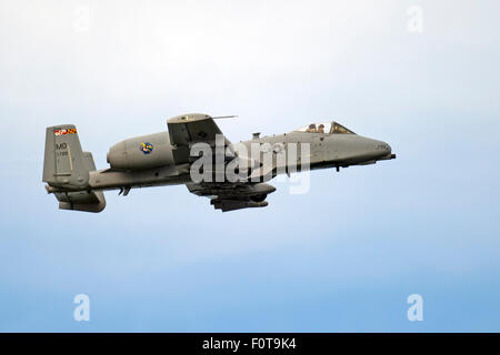 Fairchild Republic A-10 Thunderbolt II Warthog Stock Photo