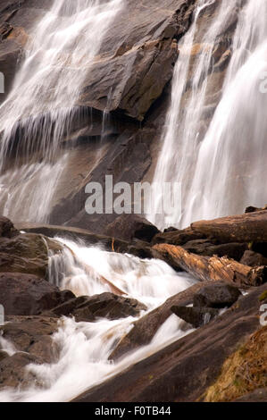 Bridalveil Falls, Mt Baker-Snoqualmie National Forest, Washington Stock Photo