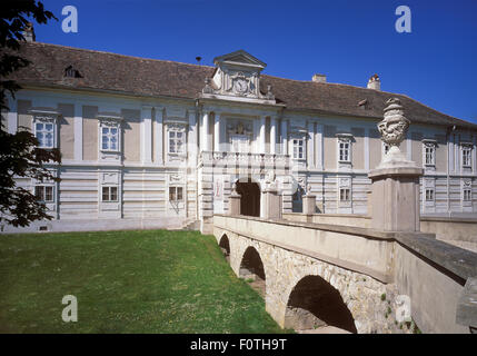 Rohrau Castle, industrial district, Lower Austria, Austria Stock Photo