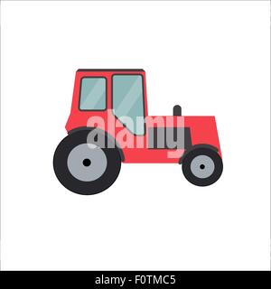 Ftat Tractor Vector Illustration Stock Vector Image & Art - Alamy