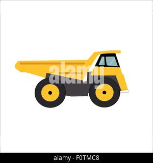 Ftat Truck Vector Illustration Stock Vector Image & Art - Alamy