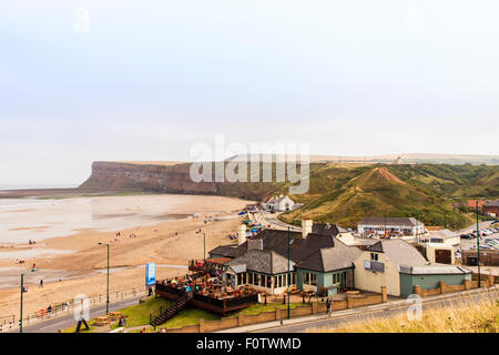 Hunt cliff Headland Saltburn-by-the-Sea, Redcar and Cleveland, North Yorkshire, UK Stock Photo