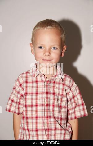 Portrait of young boy Stock Photo