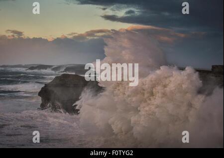 Kilkee Cliffs, County Clare, Ireland Stock Photo