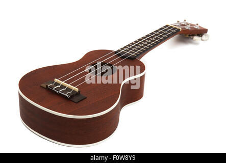 ukulele on white background Stock Photo