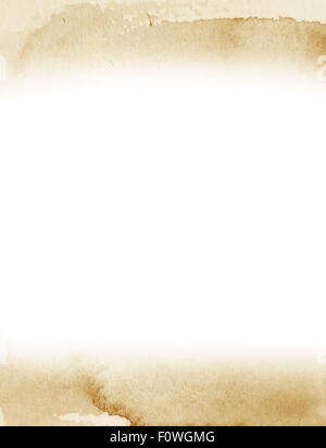 Grunge retro watercolor background Stock Photo