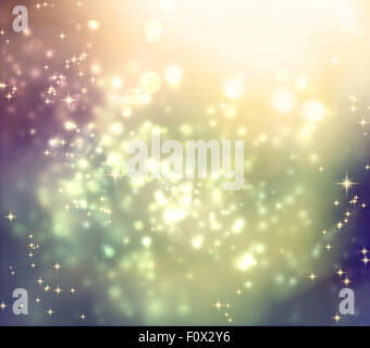 Mixed colored abstract shiny light gradient background illustration Stock Photo