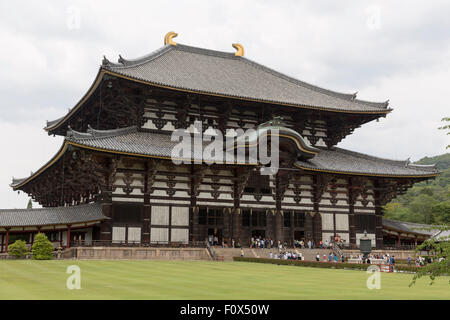 Todai-ji Temple, Nara, Nara Prefecture, Kansai region of Japan. Stock Photo