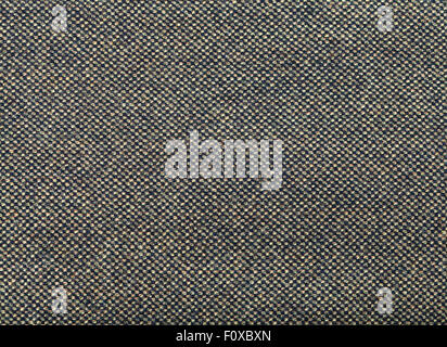background from green and brown tweed fabric close up Stock Photo