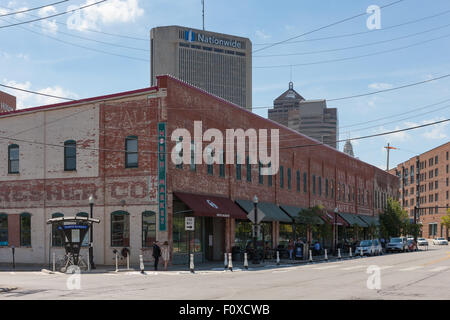 Historic North Market in Columbus, Ohio. Stock Photo