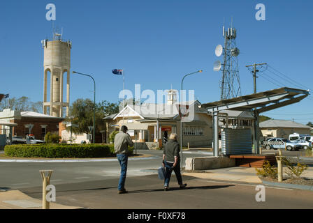 Eagle Street, Longreach, Queensland, Australia. Stock Photo