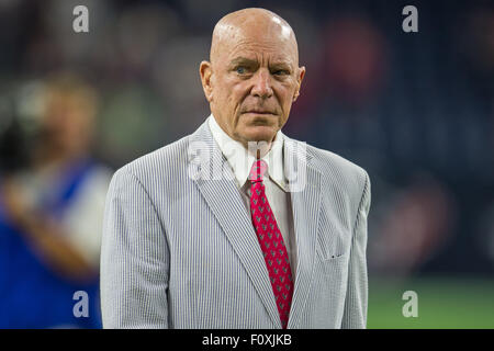 Houston, Texas, USA. 22nd Aug, 2015. Houston Texans owner Bob McNair after an NFL preseason game between the Houston Texans and the Denver Broncos at NRG Stadium in Houston, TX on August 22nd, 2015. Credit:  Trask Smith/ZUMA Wire/Alamy Live News Stock Photo
