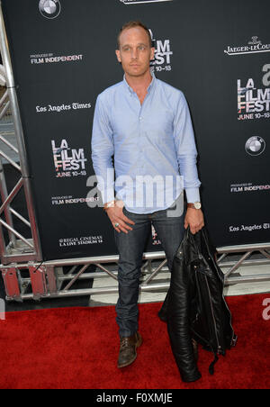 LOS ANGELES, CA - JUNE 11, 2015: Ethan Embry at the premiere of 'Grandma', the opening movie of the Los Angeles Film Festival, at the Regal Cinema LA Live. Stock Photo