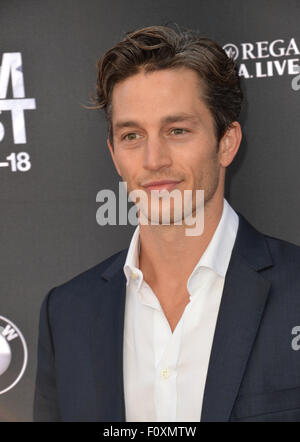 LOS ANGELES, CA - JUNE 14, 2015: Bobby Campo at the LA Film Festival premiere of MTV's 'Scream' at the Regal Cinema LA Live. Stock Photo