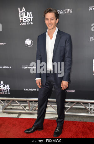 LOS ANGELES, CA - JUNE 14, 2015: Bobby Campo at the LA Film Festival premiere of MTV's 'Scream' at the Regal Cinema LA Live. Stock Photo